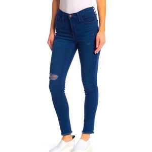 Madewell Roadtripper distressed raw hem jeans, size P25, comfortable & classic